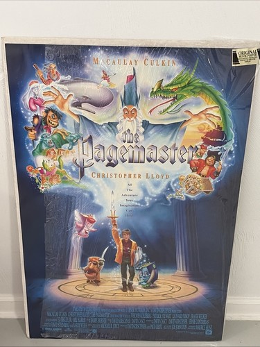 Vintage 1993 the pagemaster - vintage, w/